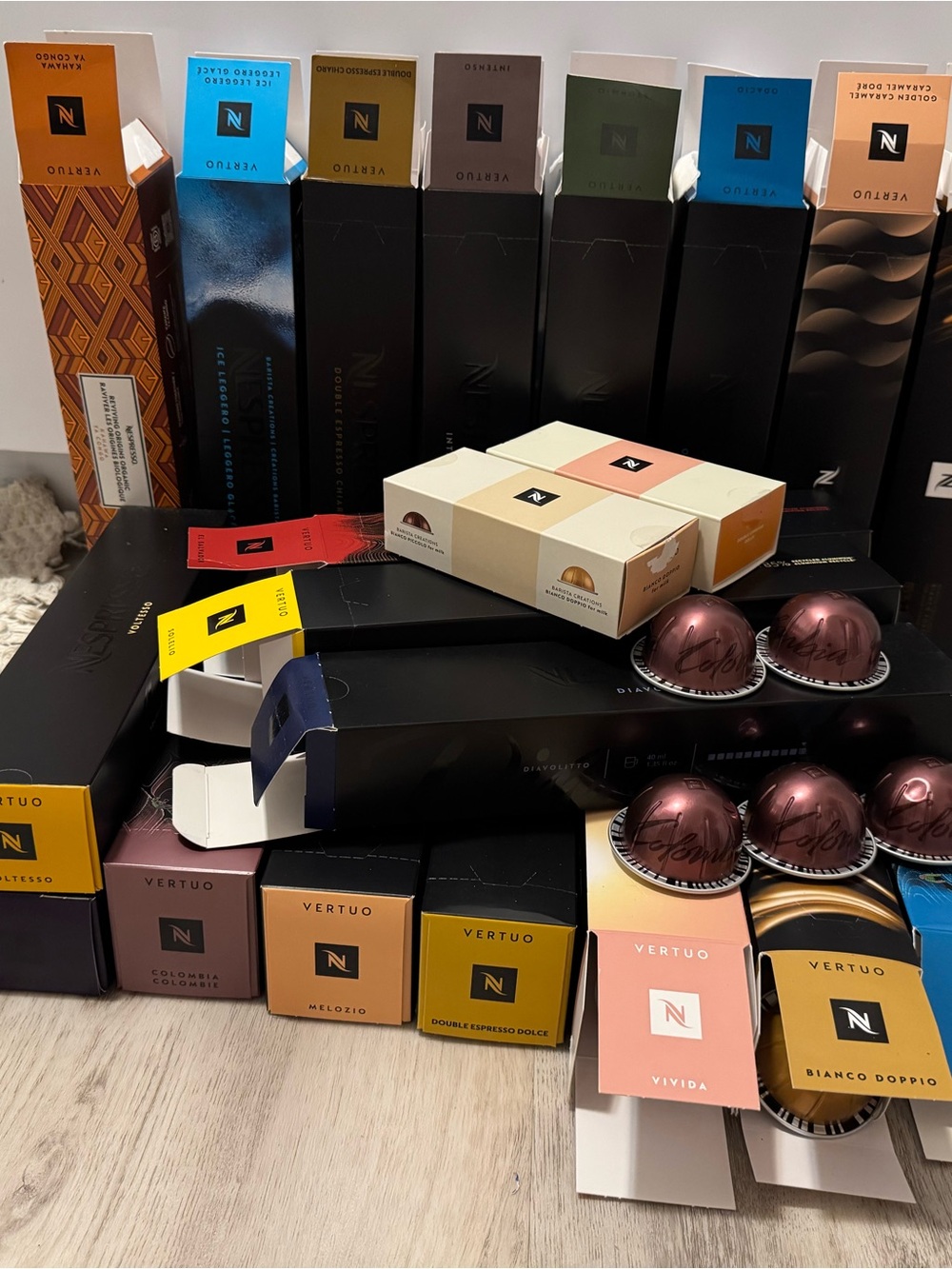 152 Assorted Nespresso Vertuo Pods